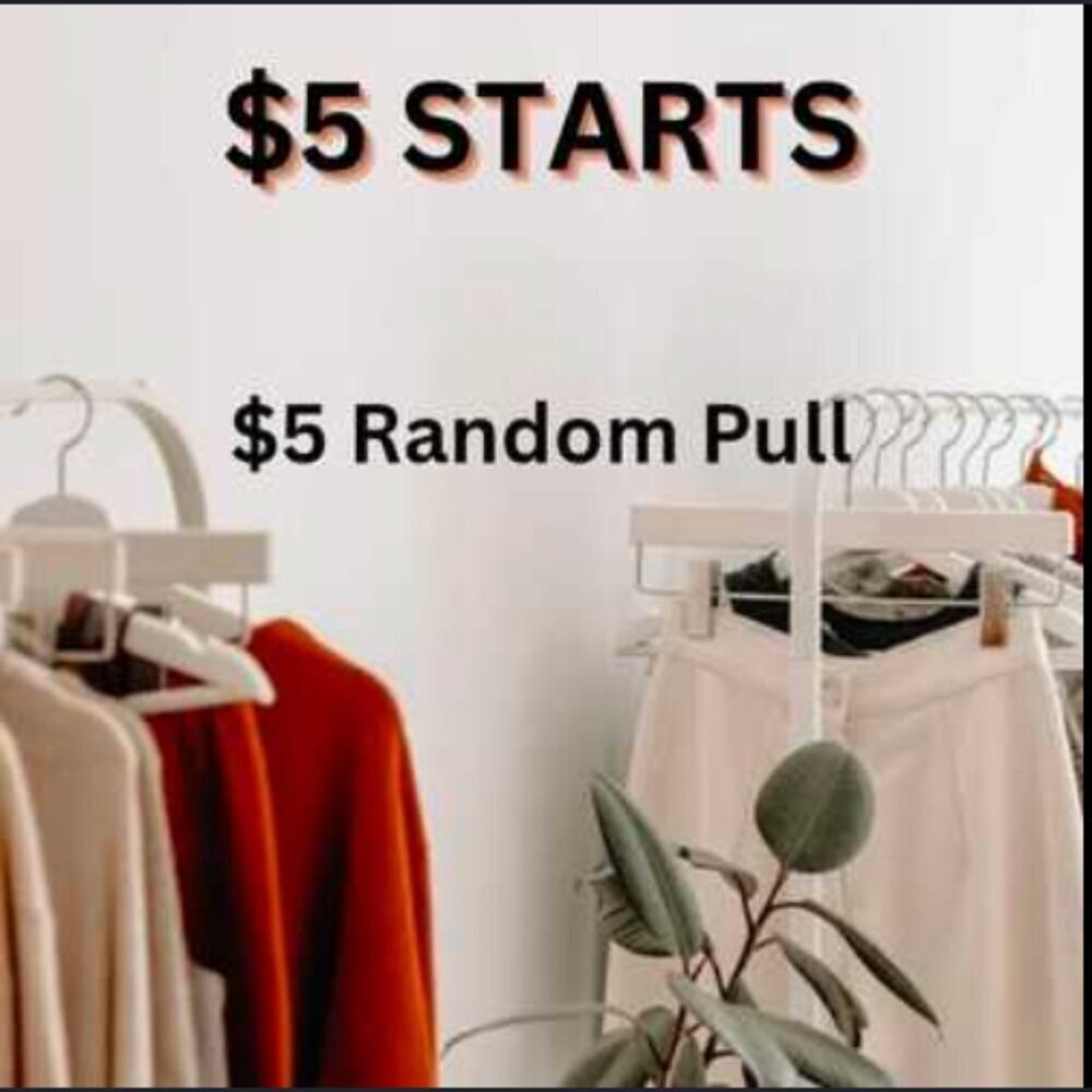 $5 random pulls size 00-2X